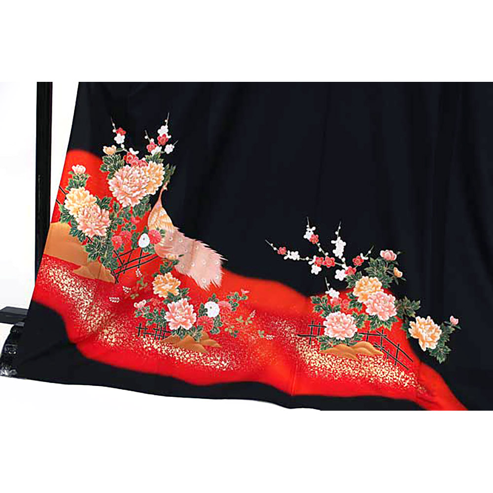ht-12 ひとえの留袖 牡丹鳳凰 | 着物レンタルまつうら（貸衣装・貸衣裳
