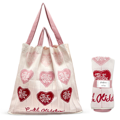 キャス キッドソン×KNT365】レースハート柄が可愛い♡洗えるニット