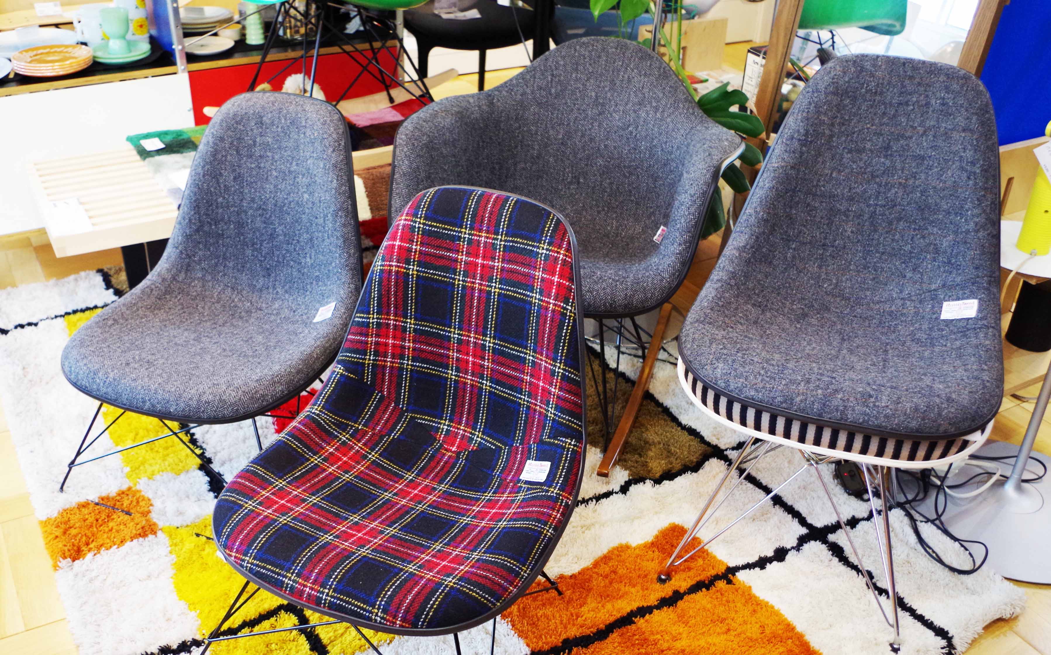 傑作揃い】今までこんなイームズシェルチェアの張替えをしてきました