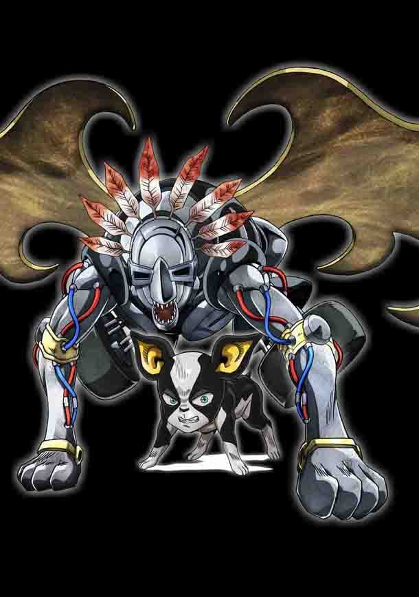 イギーのビジュアル。(c)荒木飛呂彦&LUCKY LAND COMMUNICATIONS/集英社