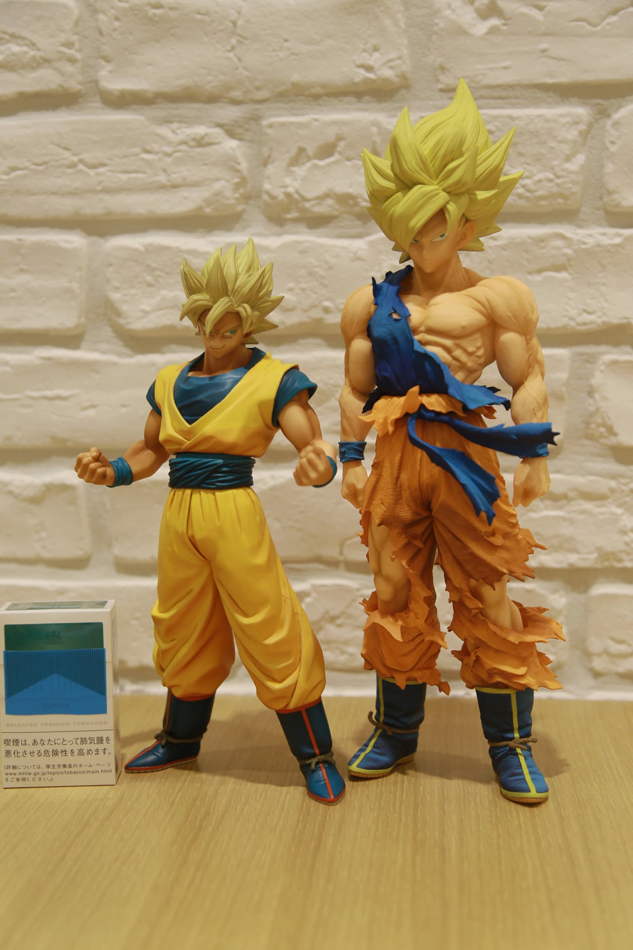 従来のシリーズである「MASTER STARS PIECE 孫悟空」（全高約20センチ