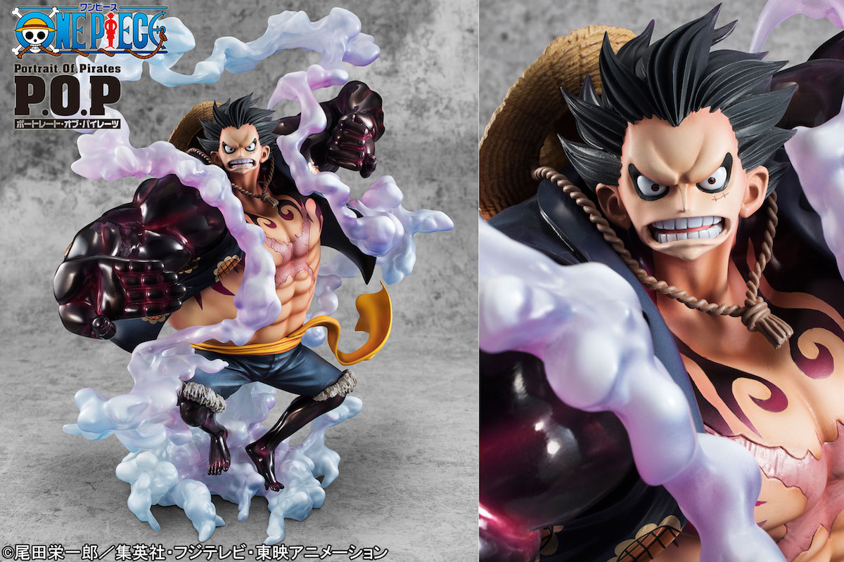 ONE PIECE」ルフィのギア“4”発動時を立体化、迫力の姿を約30cmで再現