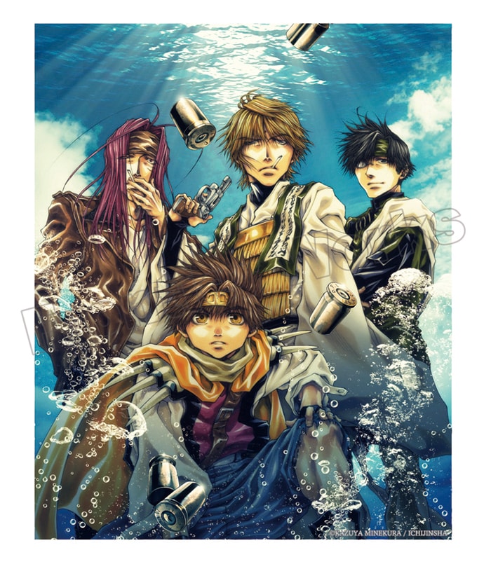 峰倉かずや「最遊記RELOAD BLAST」美麗アートボードの受注販売開始