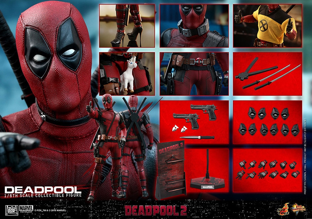 デッドプール2」1/6フィギュア発売、ハイヒールやX-MENジャージ付属