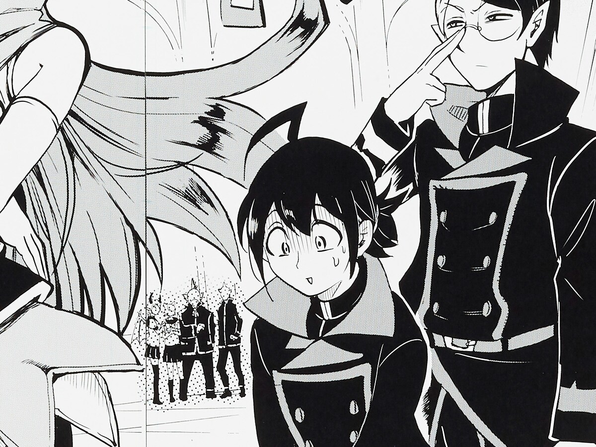 西修直筆サイン入り「魔入りました！入間くん」サイン入り複製原稿