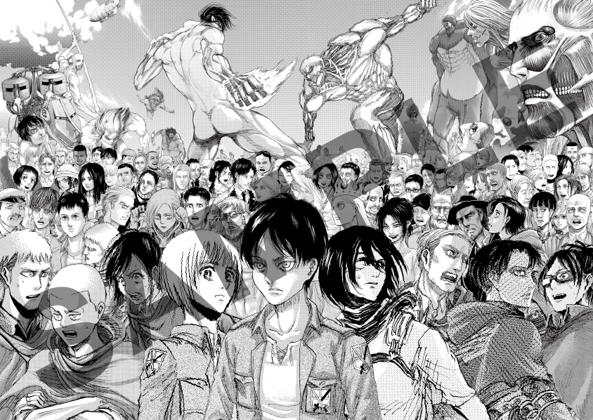 9月9日1日限りの「進撃の巨人」連載10周年記念祭が六本木で、記念