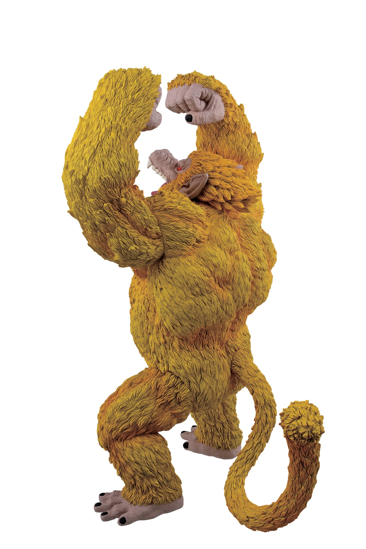 ラストワン賞の黄金大猿悟空ソフビフィギュア。 [画像ギャラリー 13/13