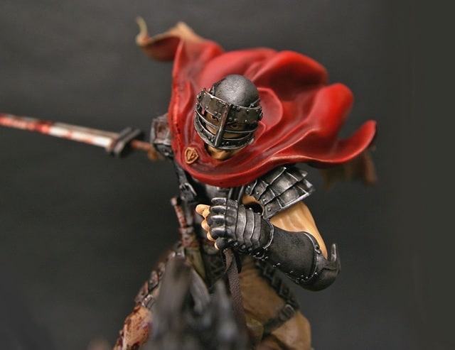 ベルセルク」ドルドレイ攻略戦で駆けるガッツフィギュア - コミック