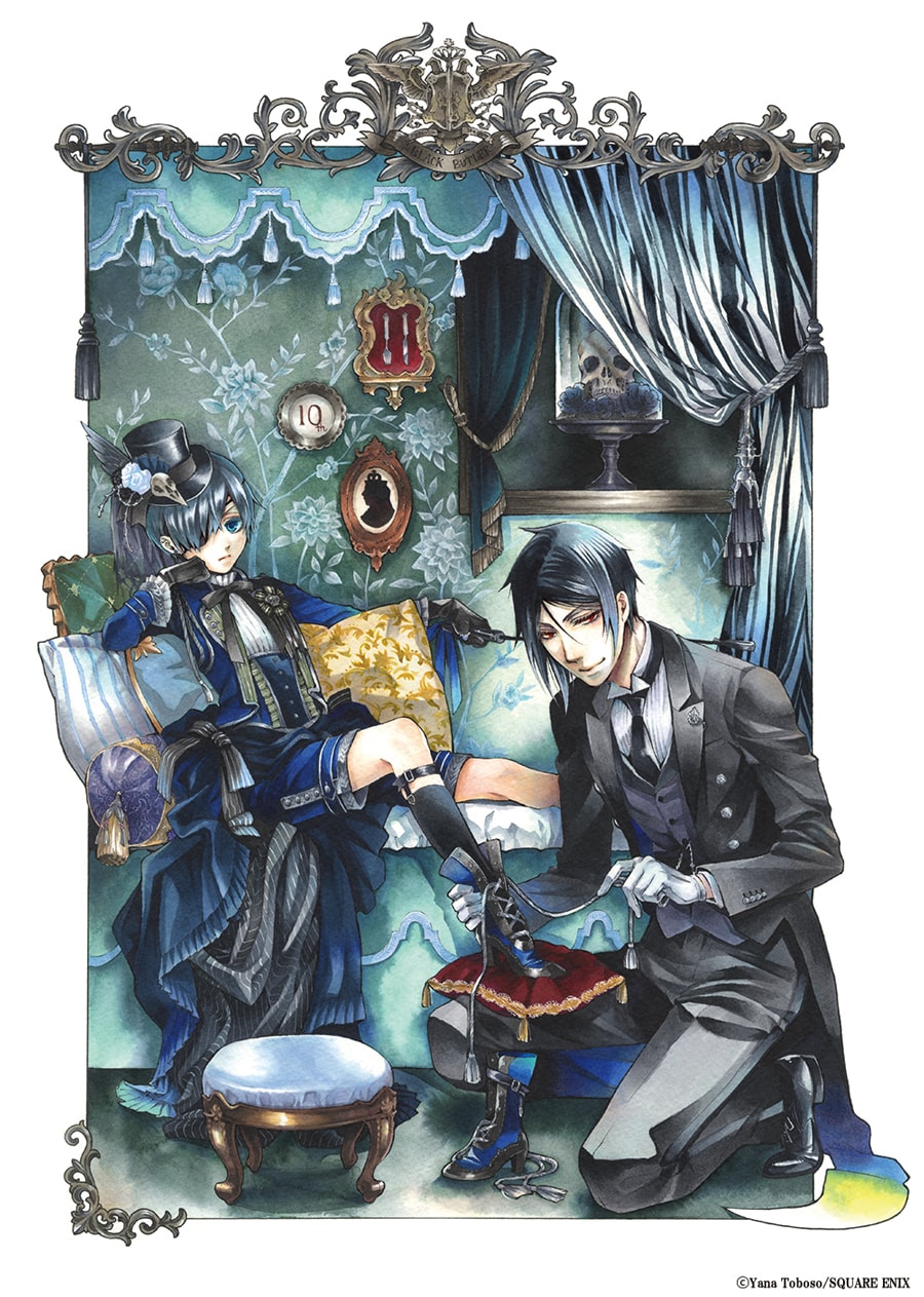 枢やなデビュー10周年で「黒執事」の大規模原画展を開催 - コミック