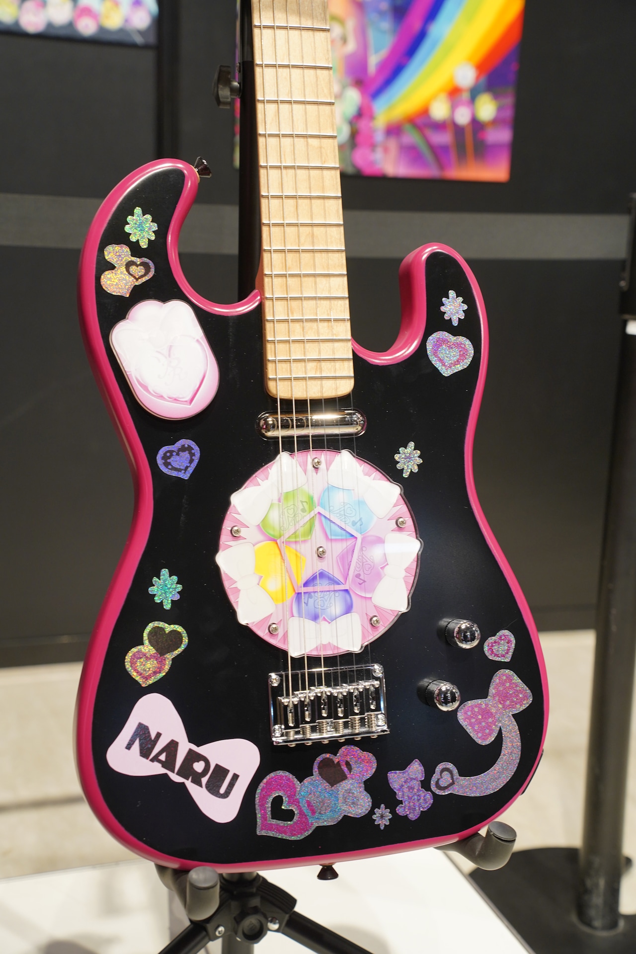 プリズムレインボーギター（開発中のもの）。 [画像ギャラリー 17/33