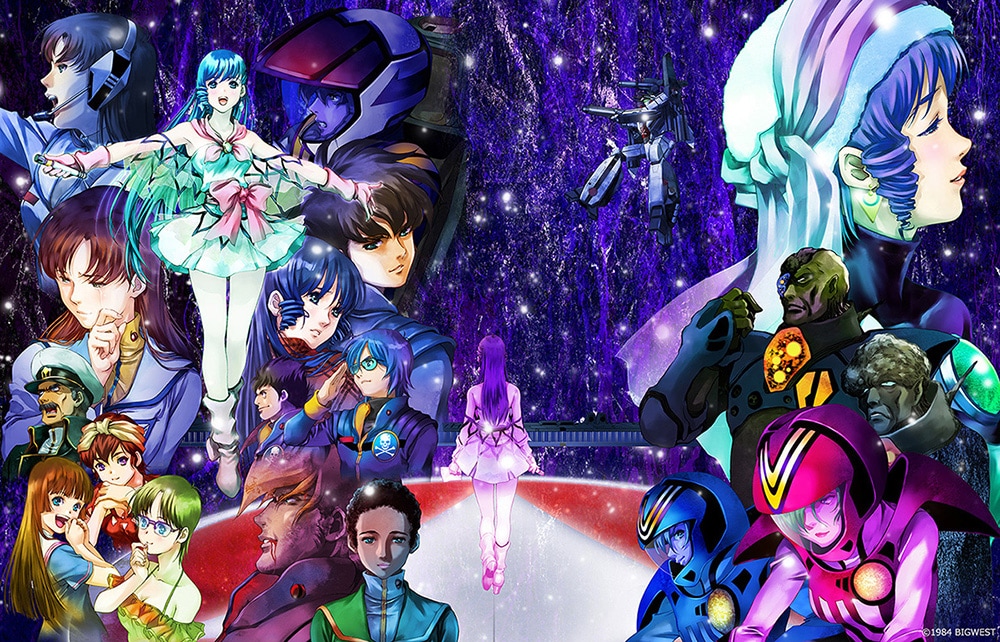 キャラクターデザイン・美樹本晴彦による描き下ろし収納BOXのイラスト