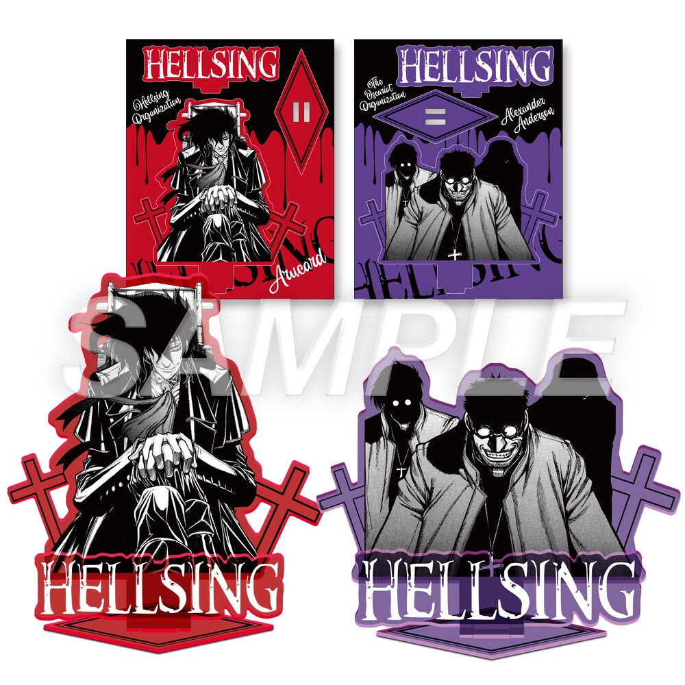 HELLSING クリアカラーアクリルスタンド」 [画像ギャラリー 9/30