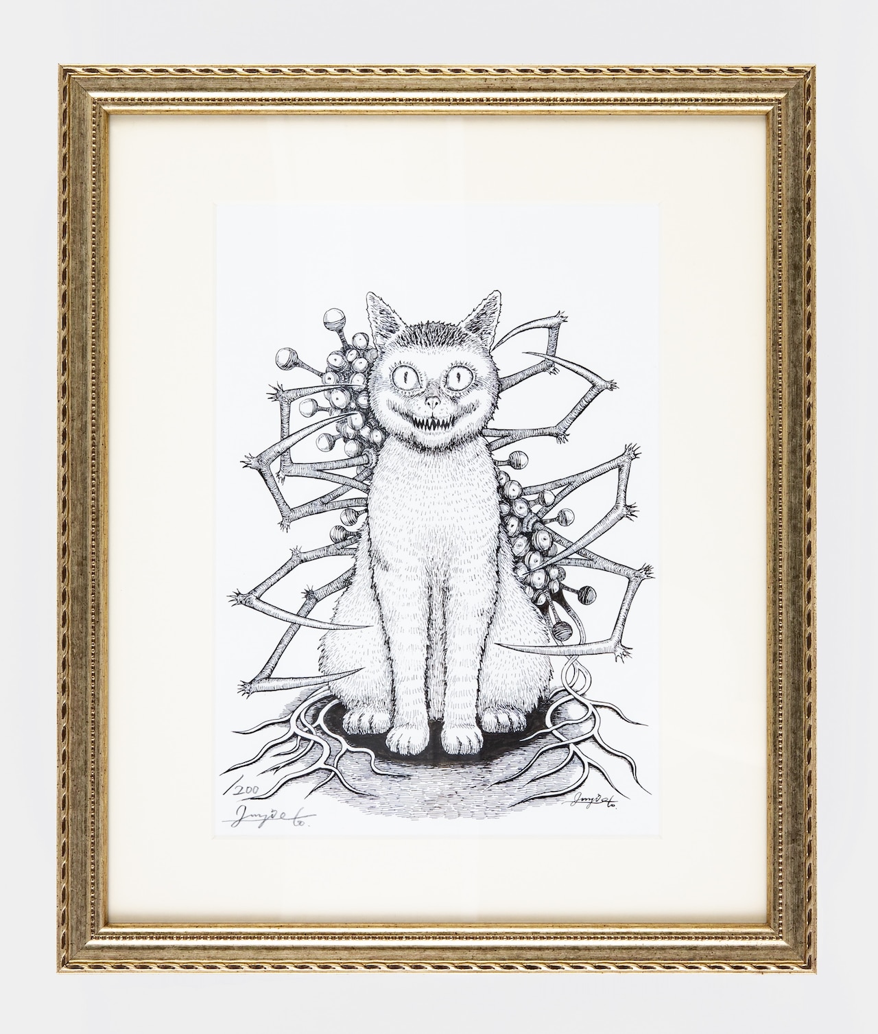 受注商品「複製版画 ギャロン」 ※伊藤潤二の直筆サインとシリアル