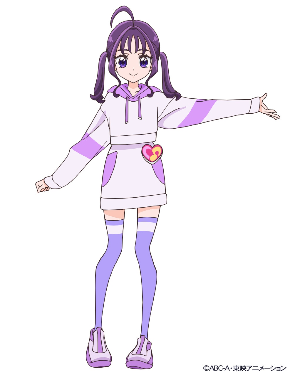 紫雨こころ（CV：高森奈津美）。うたの1つ下の中学1年生。ダンスが得意