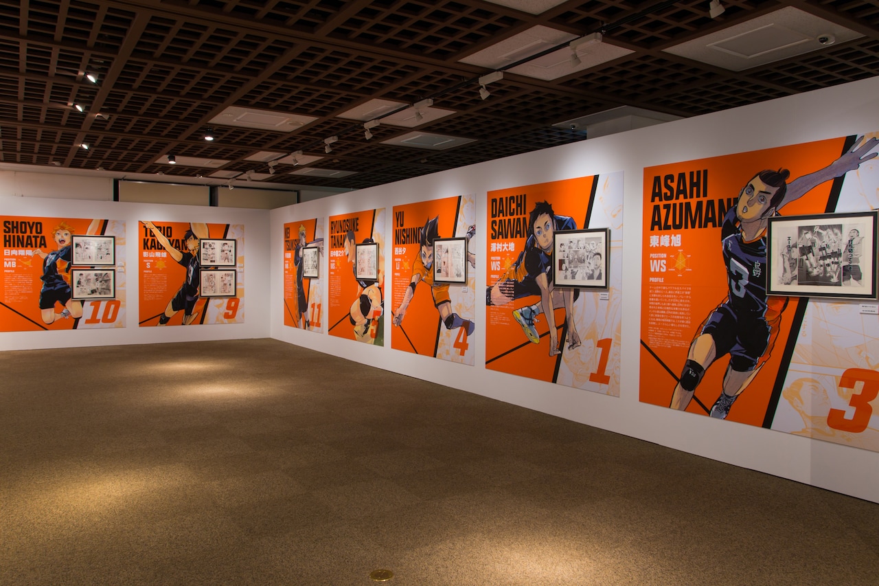 ハイキュー!!」原画展が仙台で本日開幕、“2年間の空白”埋める描き