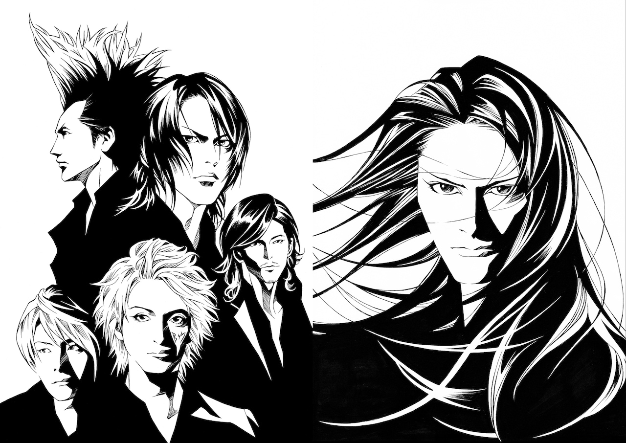 To-y」上條淳士がBUCK-TICKを描き下ろし、コラボTシャツ今冬発売（写真