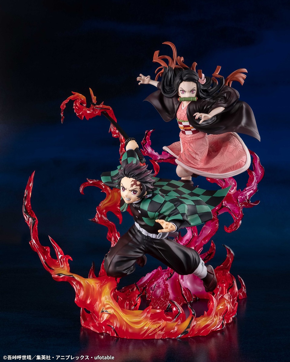 鬼滅の刃」フィギュアーツZEROに技を繰り出す炭治郎＆禰豆子が登場