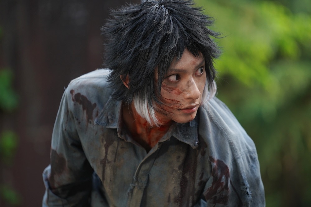 文豪ストレイドッグス BEAST」完成披露上映会開催、芥川龍之介役の橋本