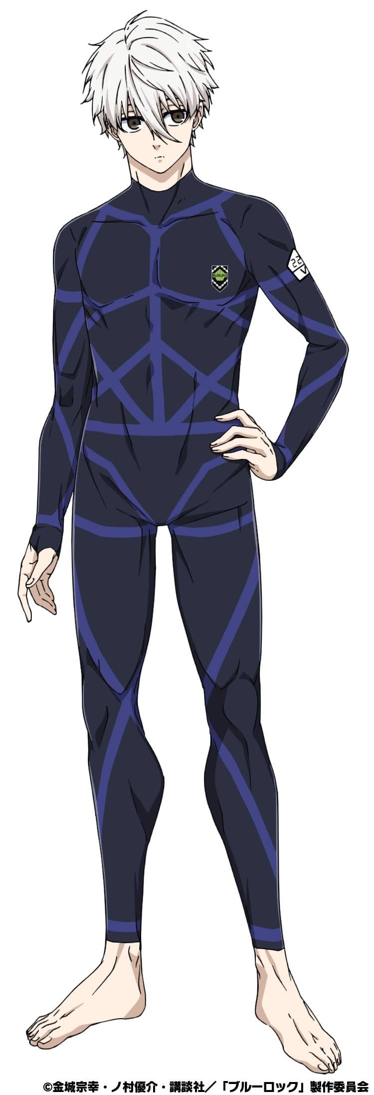 凪誠士郎（CV：島崎信長）。サッカー歴半年ながら桁外れのサッカー