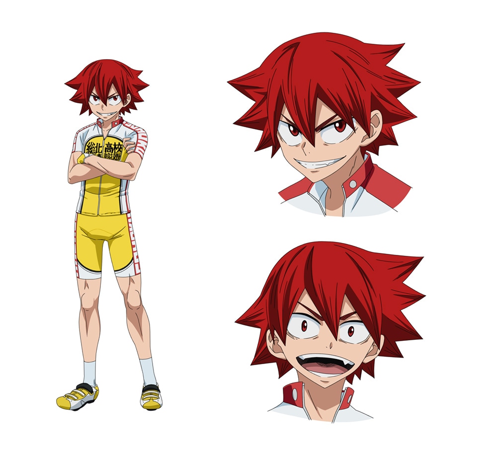 鳴子章吉（CV：福島潤）のキャラクタービジュアル。 [画像・動画