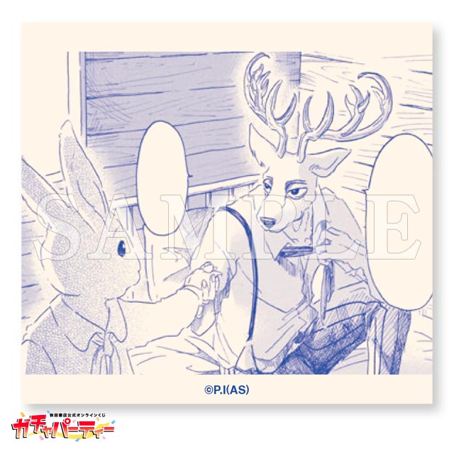 BEASTARS 板垣巴留先生直筆サイン入り複製原画 ジュノ 額縁付き