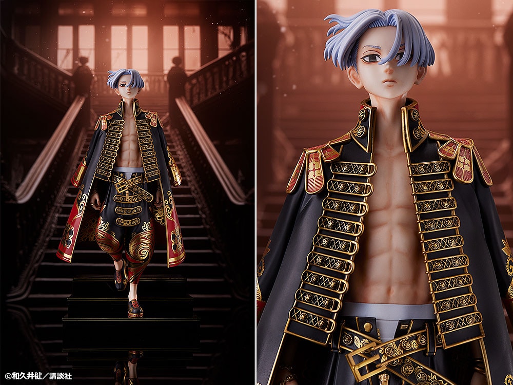 東リベ」24巻の表紙をモチーフにマイキーを立体化、背面デザインは