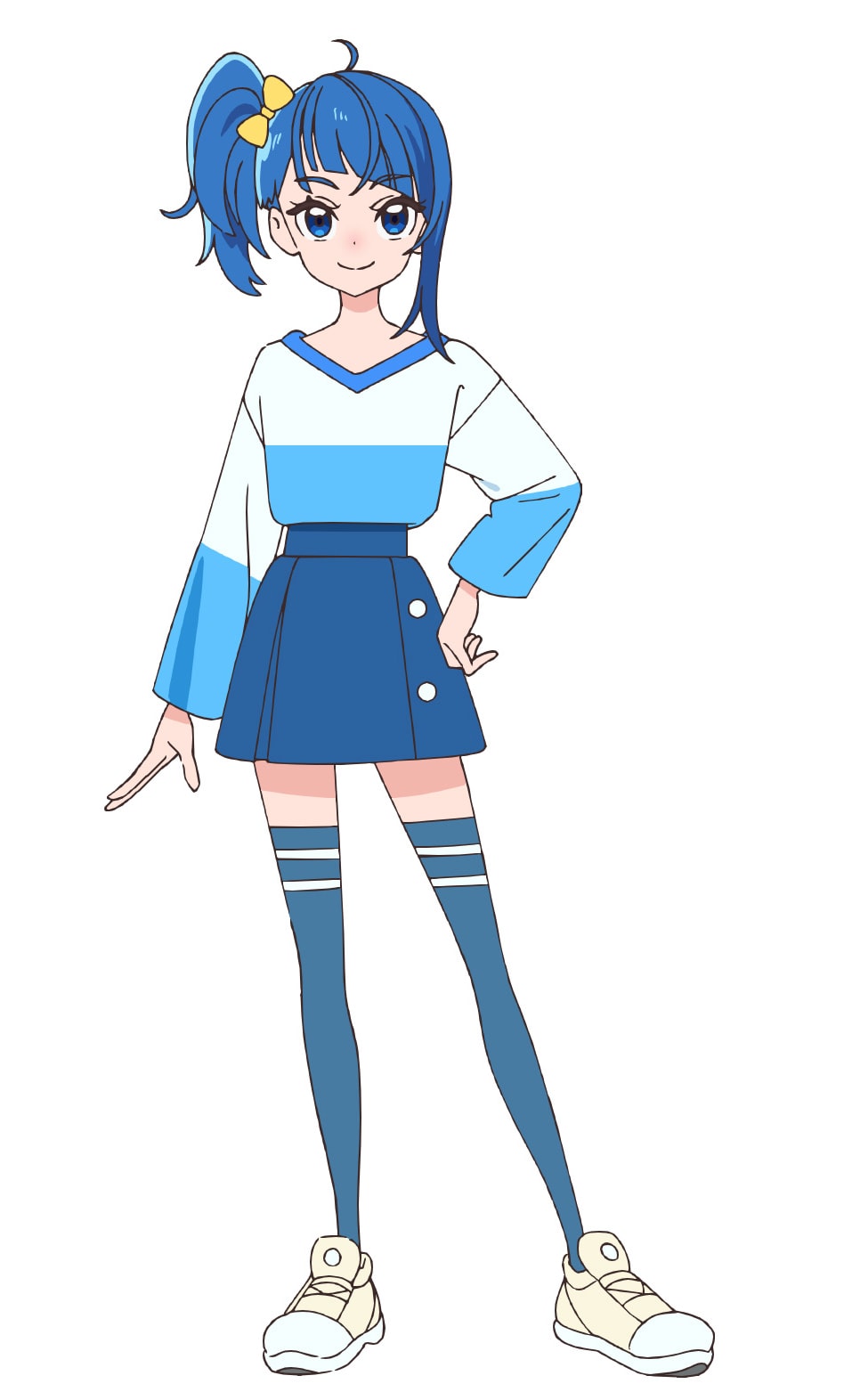 ソラ・ハレワタール（CV：関根明良）。運動神経抜群なスカイランドの