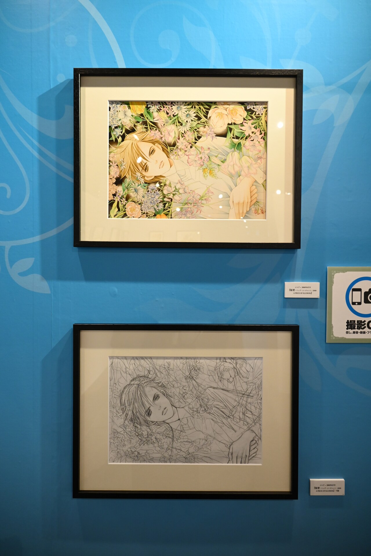 清水玲子原画展」開幕！イラストと下書きを対比して鑑賞、タロット