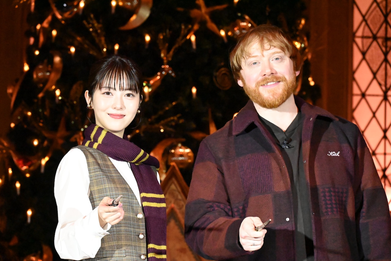 浜辺美波「ホグワーツ・イン・ザ・スノー」に感動、ルパート・グリント