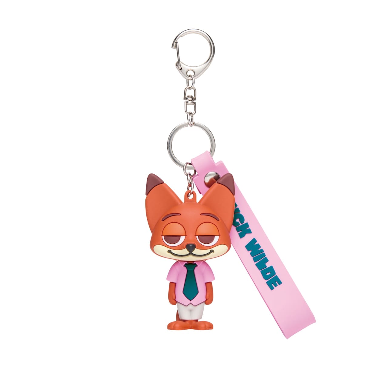 Happyくじ「ズートピア2」F賞のラバーマスコットキーホルダー（全4種