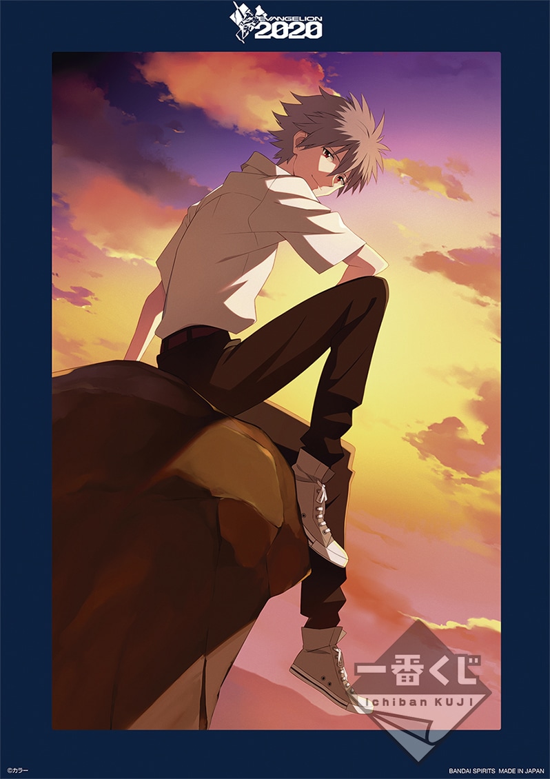 F賞の渚カヲル 描き下ろしイラストボード。 [画像ギャラリー 3/20