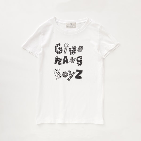 銀杏BOYZ & keisuke kanda「『GiNg nANg BoyZ』のTシャツ」ホワイト