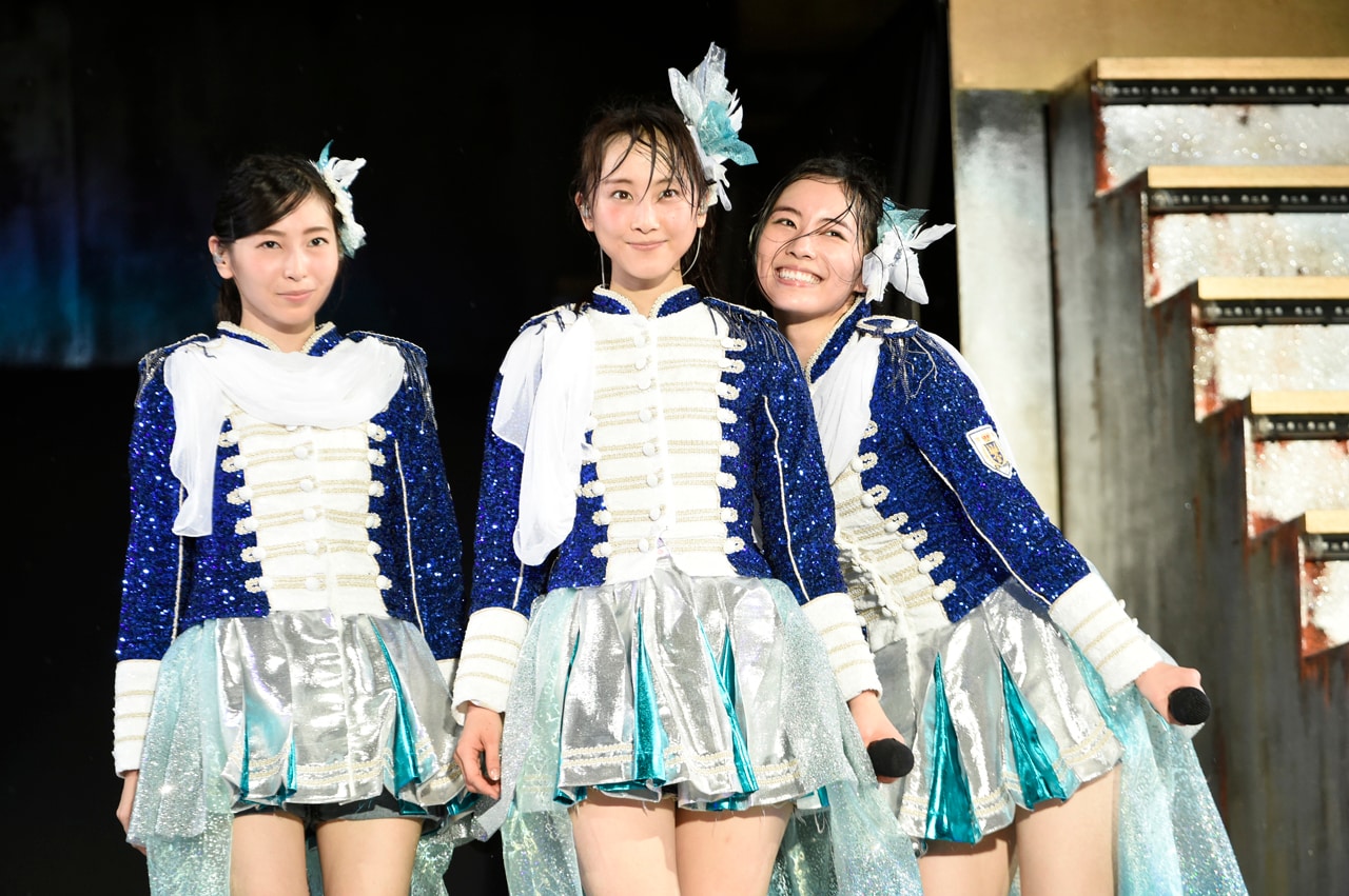 1期生の大矢真那、松井玲奈、松井珠理奈。 (c)AKS [画像ギャラリー 1