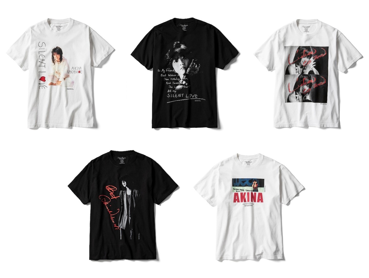 中森明菜「スローモーション」Tシャツ（WHITE） [画像・動画ギャラリー