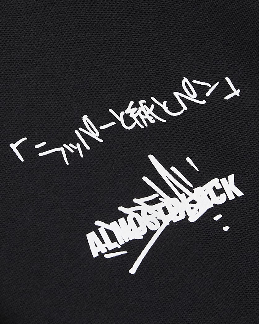 ALMOSTBLACK × KREVA Tシャツ BLACK（税込み7500円） [画像ギャラリー