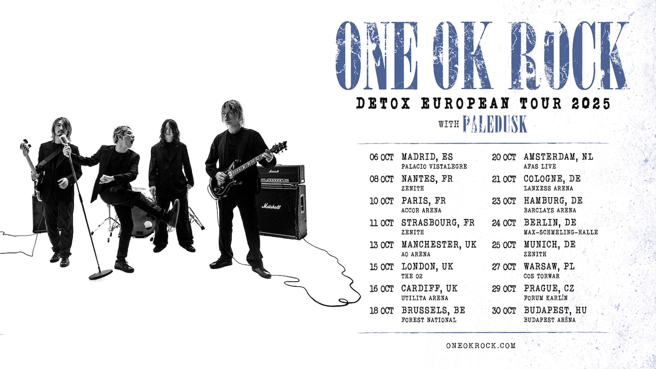 ONE OK ROCK、16都市巡る過去最大規模のヨーロッパツアー決定