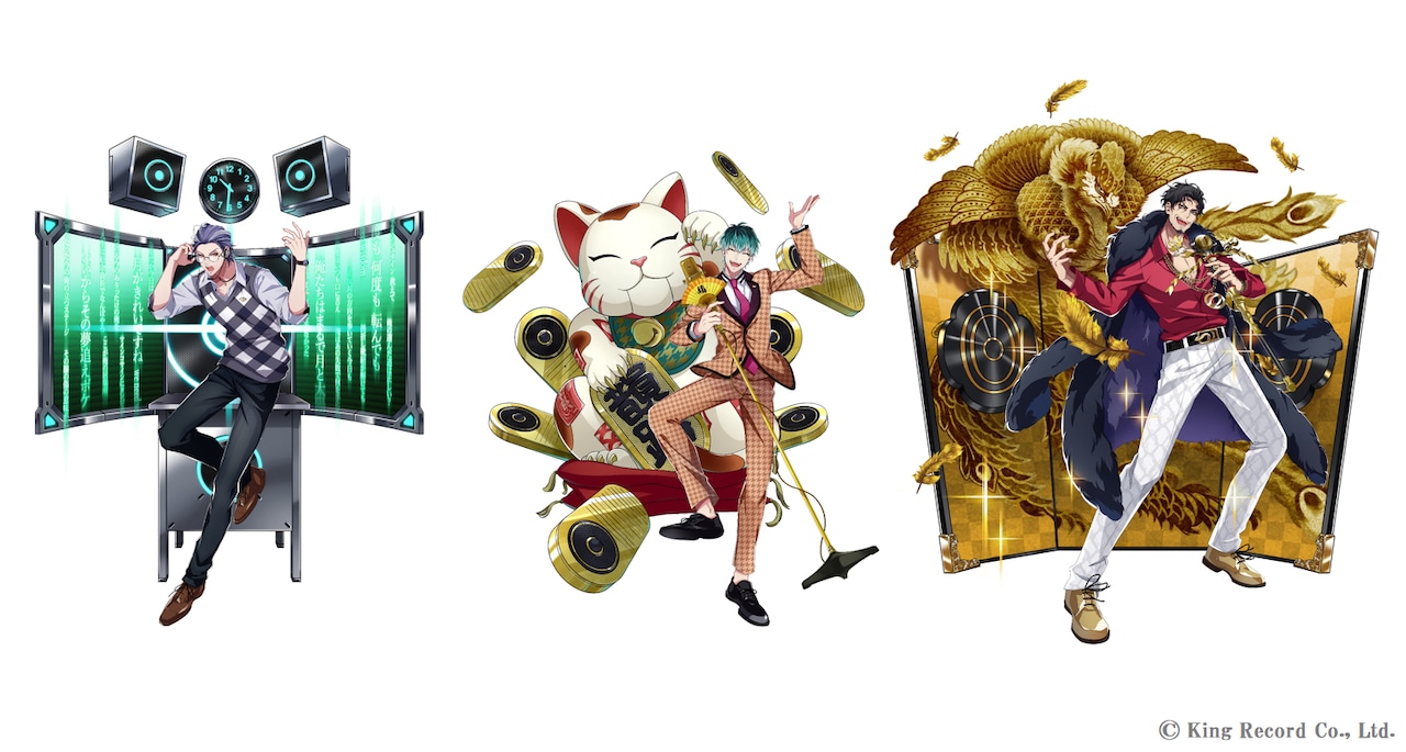 ヒプマイどついたれ本舗の1周年記念で新イラスト公開 - 音楽ナタリー