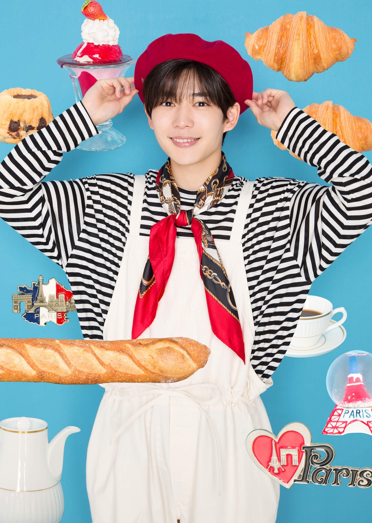 なにわ男子・長尾謙杜とフレンチデート「クロワッサンみたいな