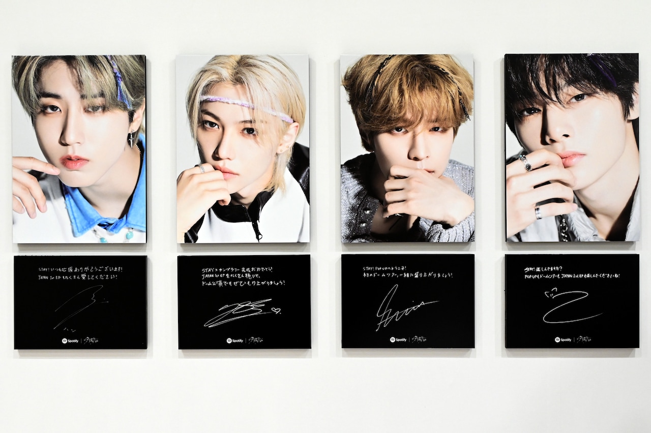 メンバーの手書きメッセージとサイン。 [画像・動画ギャラリー 3/35