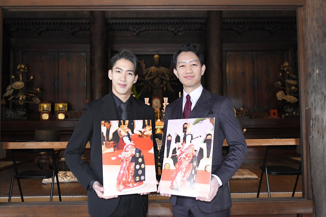 歌舞伎座「京鹿子娘道成寺」出演の中村壱太郎＆尾上右近、道成寺で成功