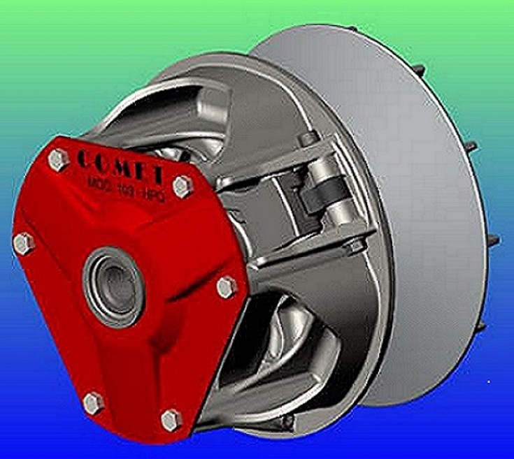 KAWASAKI QUAD KVF, KVFX– HI PERF 103 HPQ DRIVE CLUTCH 219118A NEW