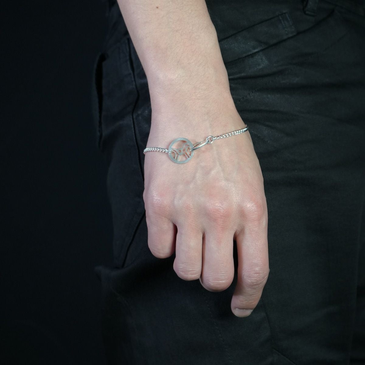 JNS1331)午（馬） マガタマ チェーンブレスレット - The Zodiac sign