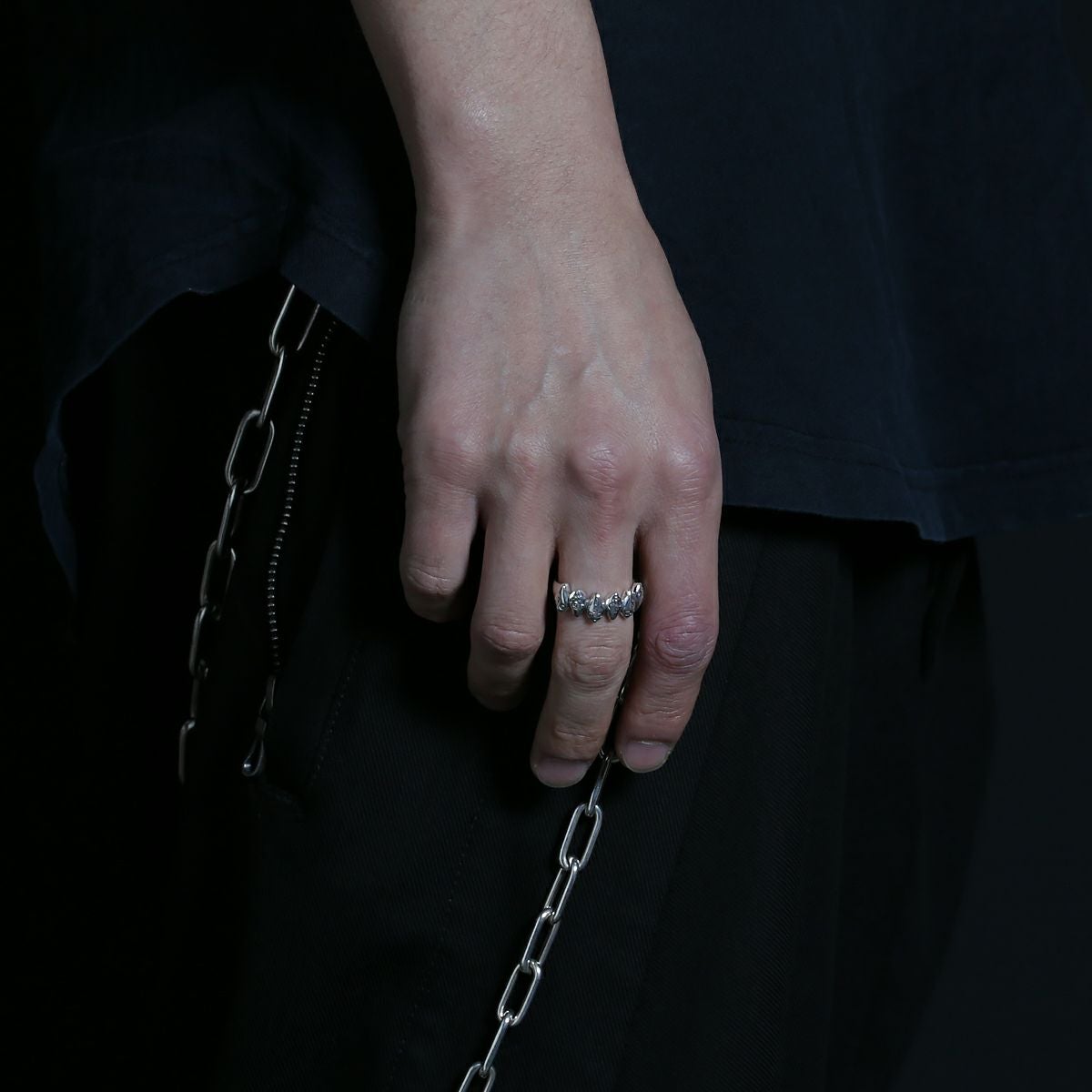 JJO065)ジョジョの奇妙な冒険 黄金の風 S・P リング / 指輪