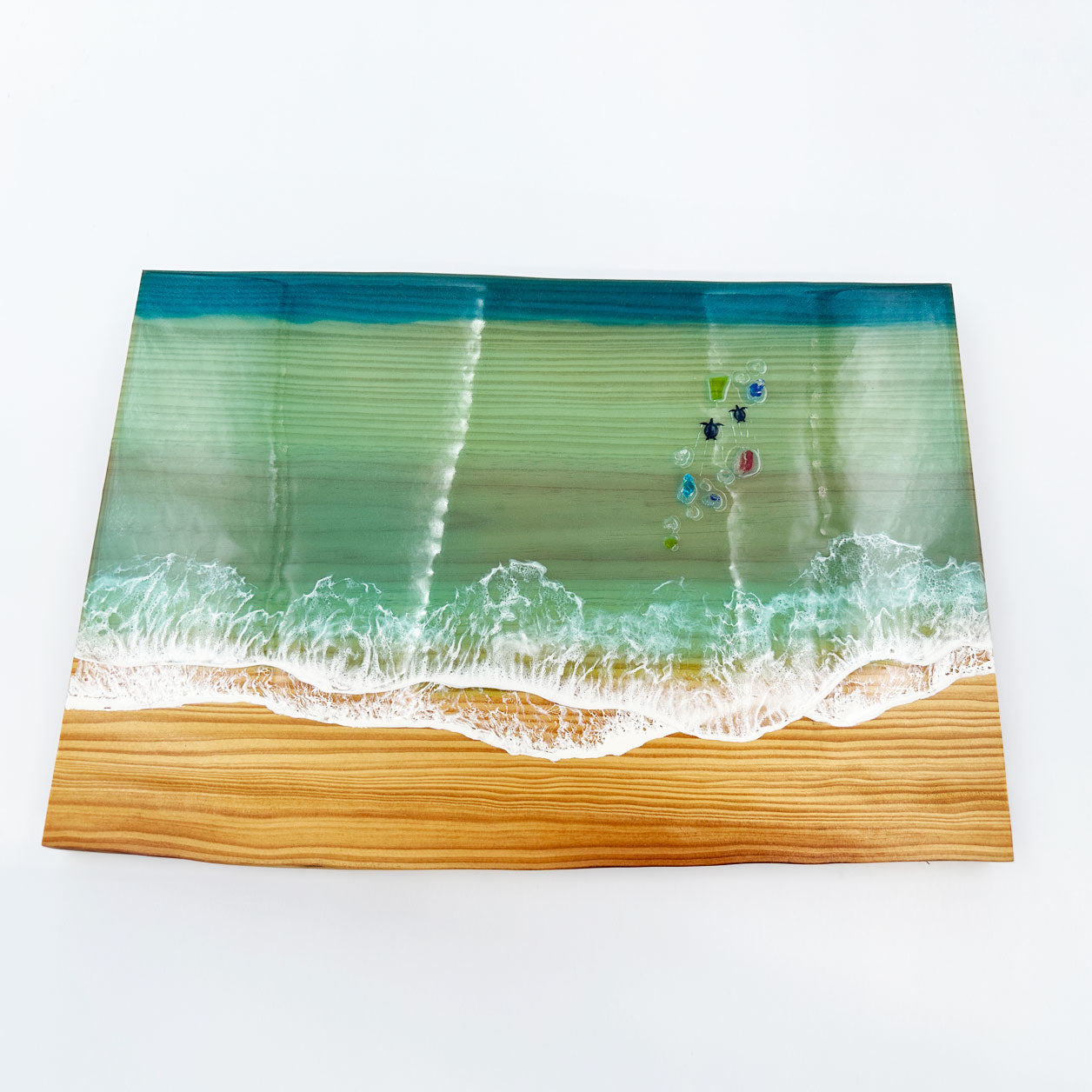 SYOUTA OceanArt 』海レジンアート：沖縄のちゅら海を持ち帰ったような