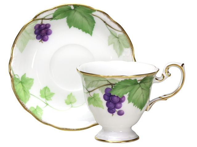 花暦12ヶ月 9月「葡萄」製作工程 大倉陶園公式オンラインショップ 高級