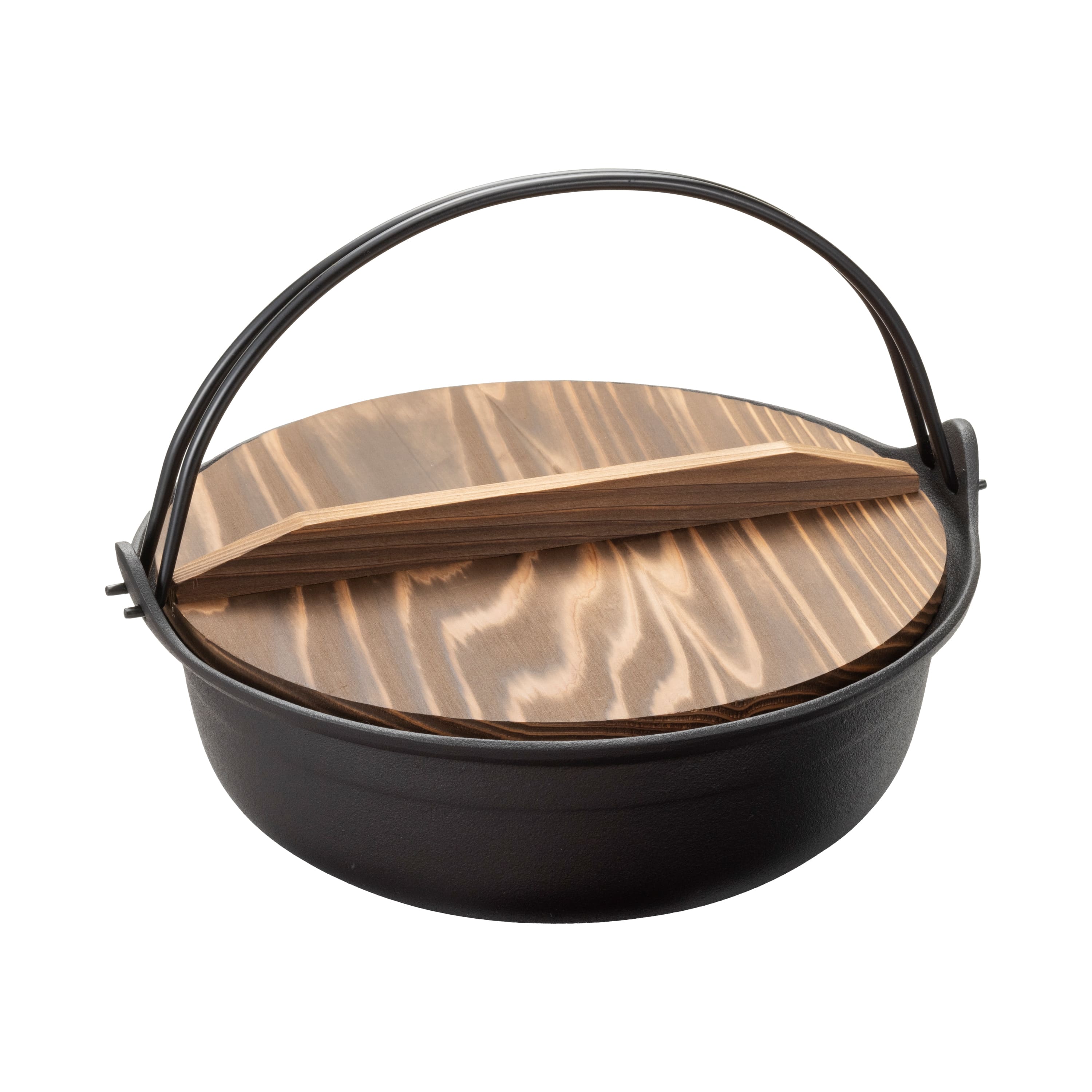 お国自慢鍋ツル付 24cm| 南部鉄器の老舗 及源鋳造 OIGEN 公式