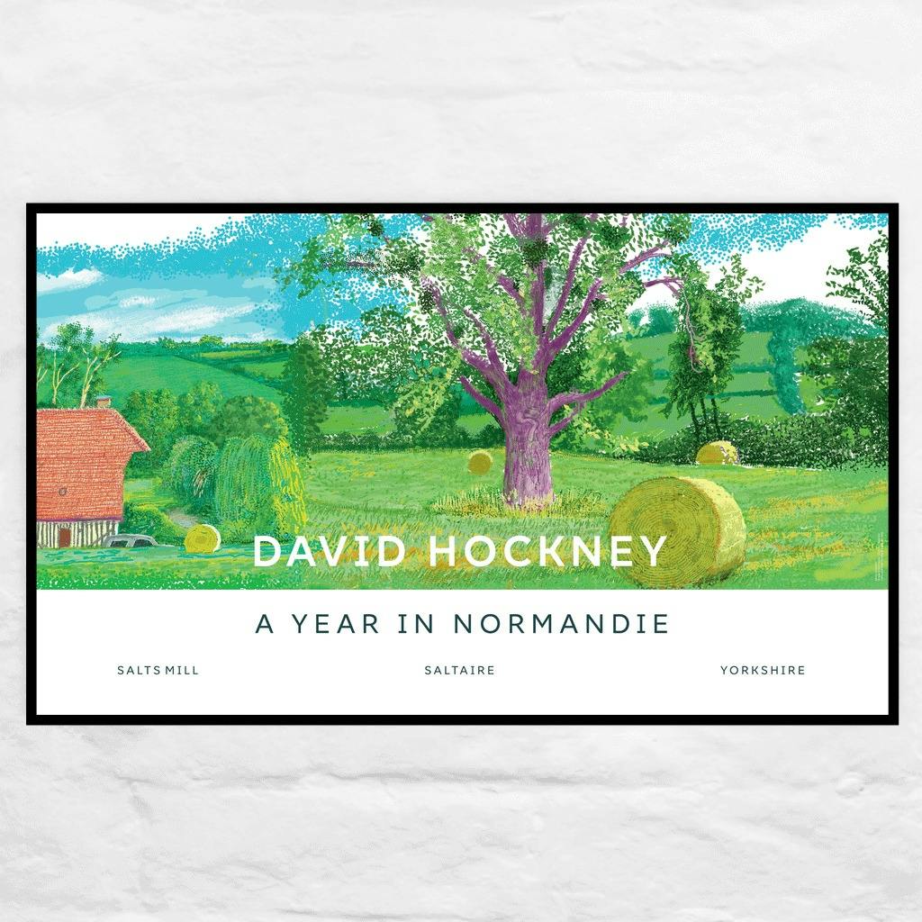 DAVID HOCKNEY / A Year in Normandie Poster by David Hockney