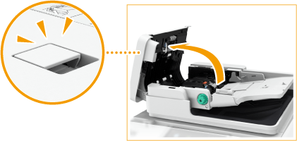 Document Jams in the Feeder - Canon - imageRUNNER ADVANCE DX 8705i
