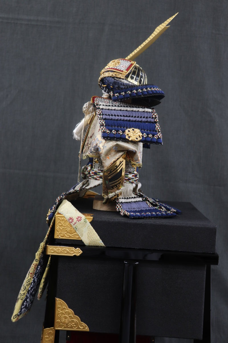 鎧平飾り五月人形セット (70cm×52cm×82cm)【送料無料】 – 節句人形の
