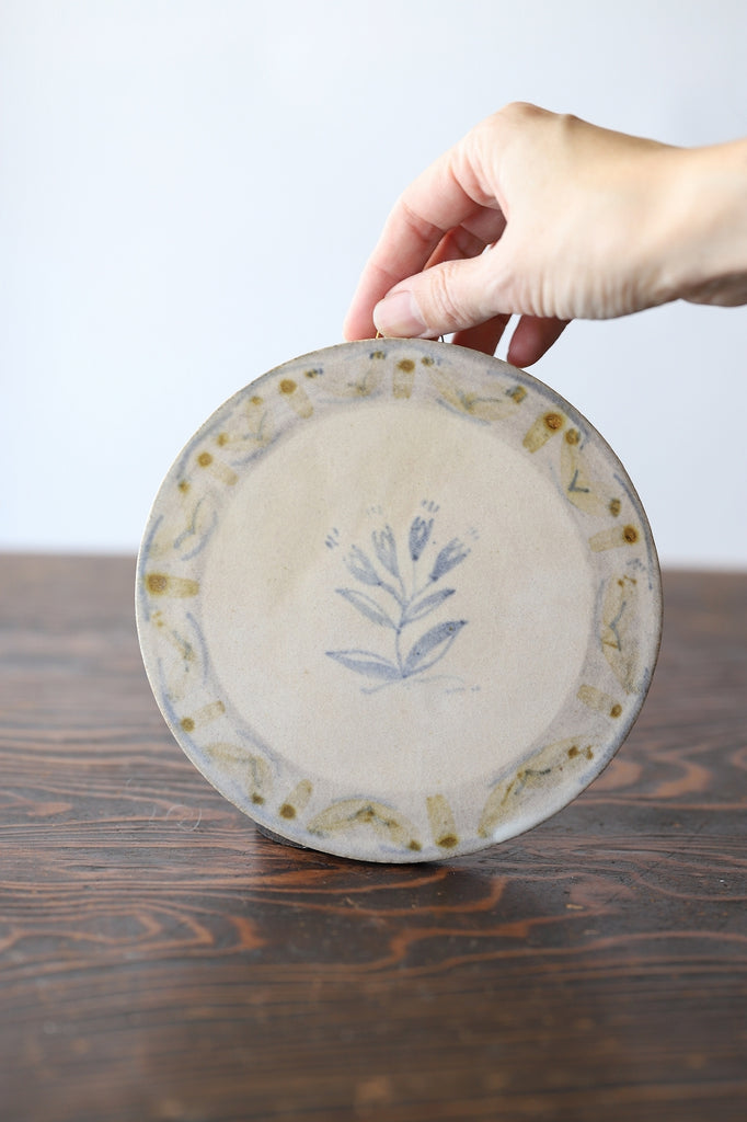 鳥居 あす花 陶板（壁掛け）円形 – 大寺幸八郎商店